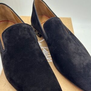 Men’s Christian Louboutin Marquees flat suede loafers . Size 46
